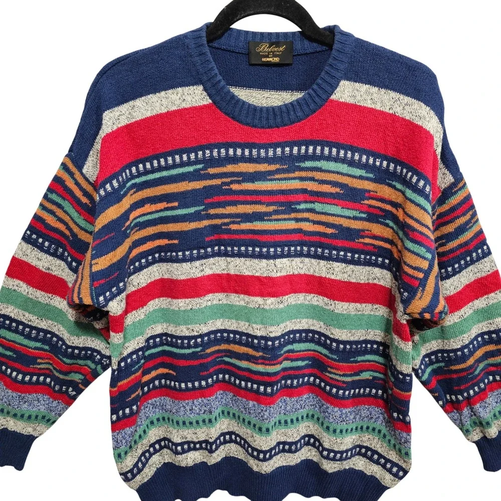 Belvest Made in Italy by Hemmond Vintage Crewneck sweater Men's‎ Size Large